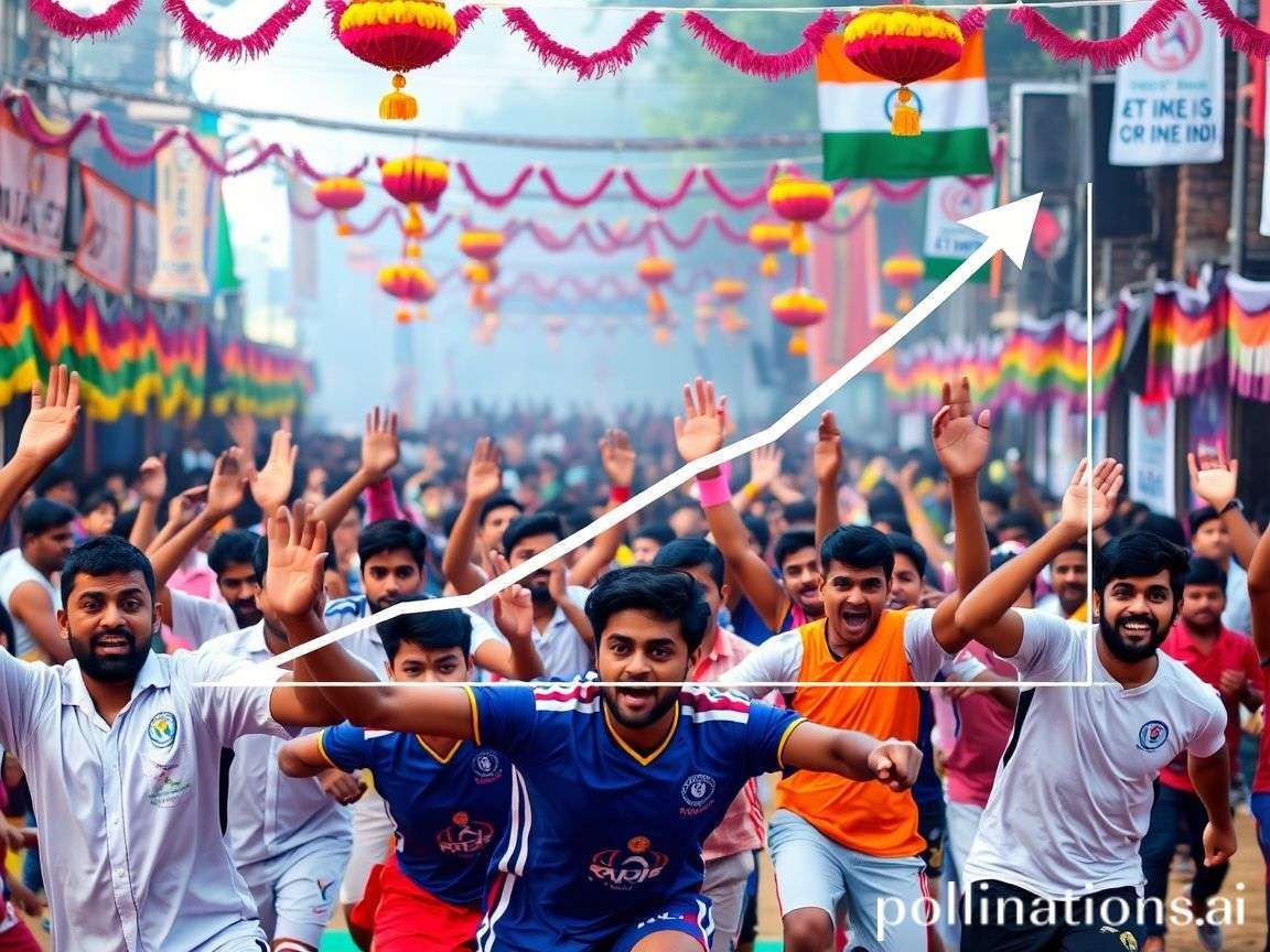 Festival Handball India download growth chart showing steady increase since launch