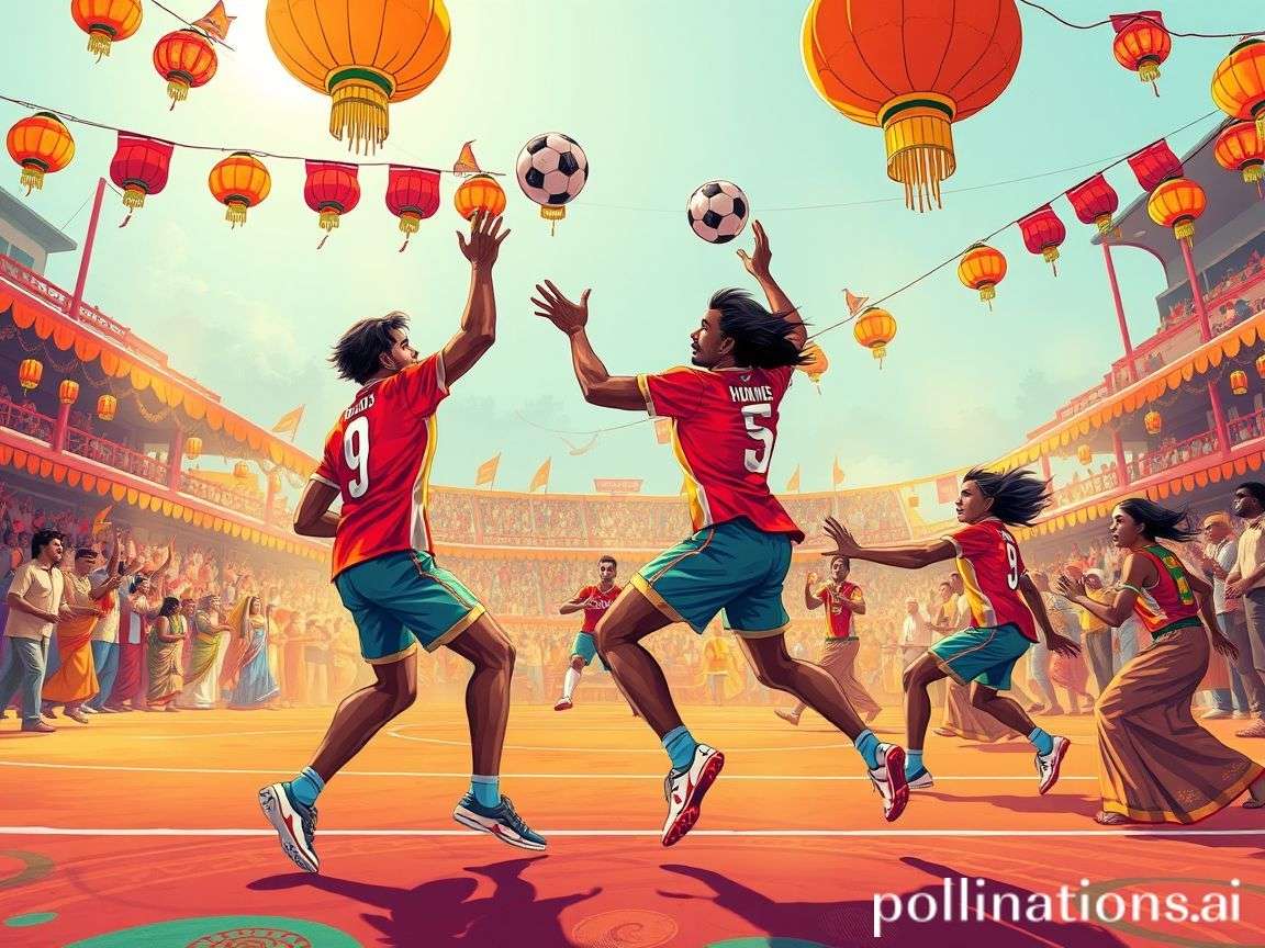 Festival Handball India attacking strategy illustration